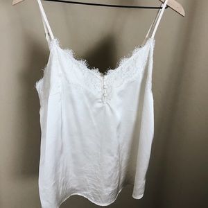 Silky lace cami from Abercrombie and Fitch
